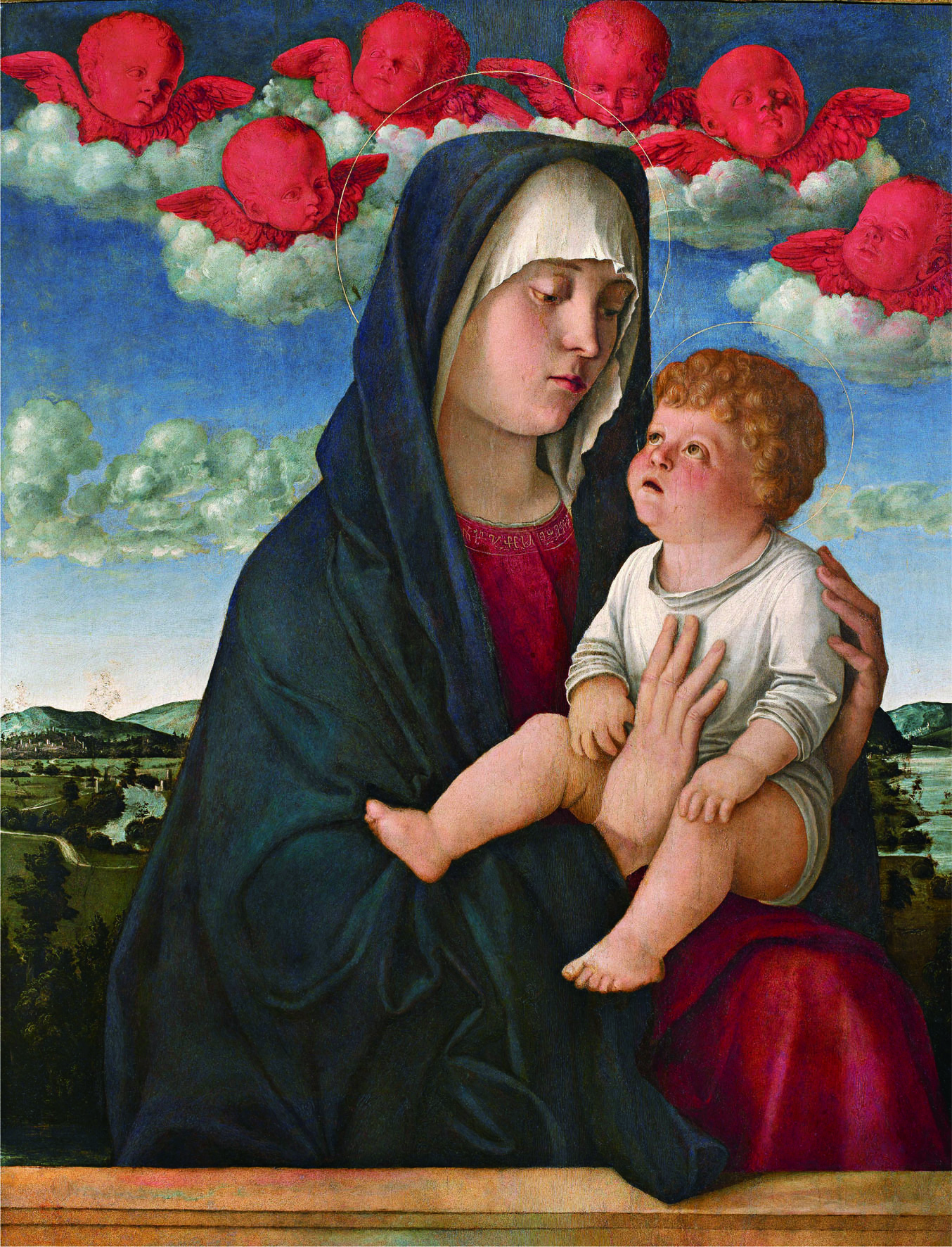 高さ4mを超える巨大な祭壇画は圧巻！「ヴェネツィア・ルネサンスの