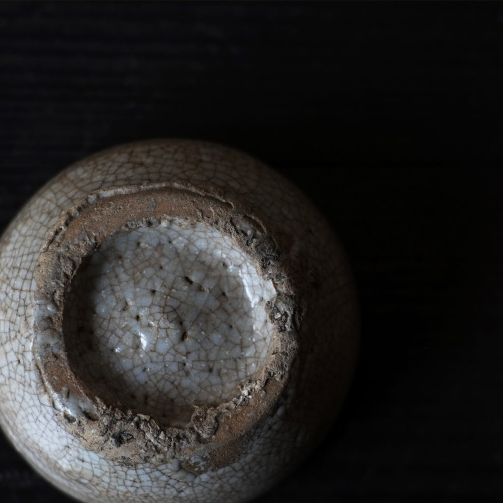 李氏朝鮮 井戸手盃 | 骨董と詩学 Antique & Poetics | 蛇韻律