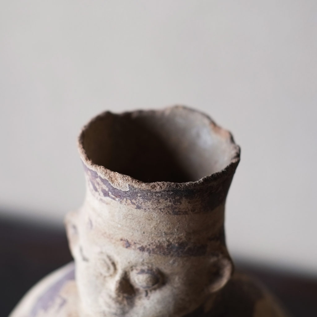 チャンカイ文化 加彩人形壺 | 骨董と詩学 Antique & Poetics | 蛇韻律