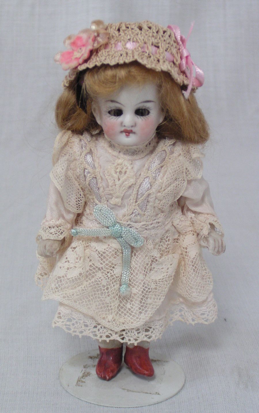 不明 ドイツ ミニョネット アンティークドール