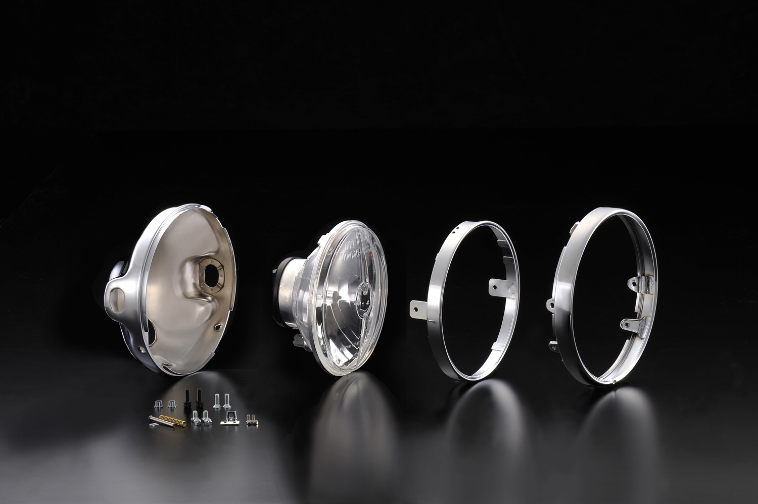 722・702スタールクスフルキット クリアーレンズ メッキケース