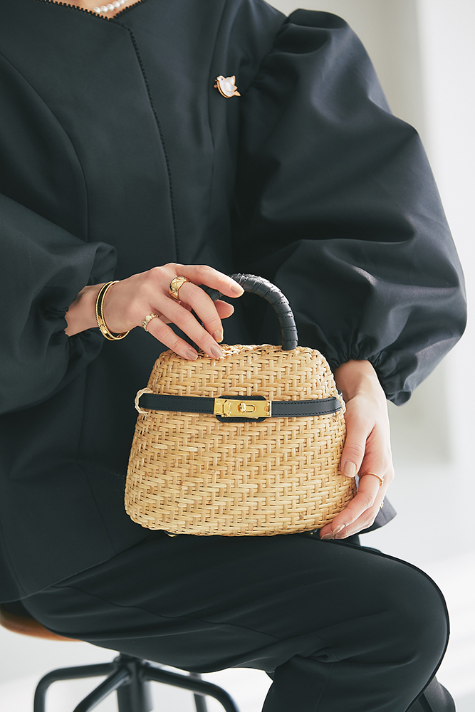 FEATURE- Belt Rattan Mini Bag / Swan Rattan Bag｜seventen