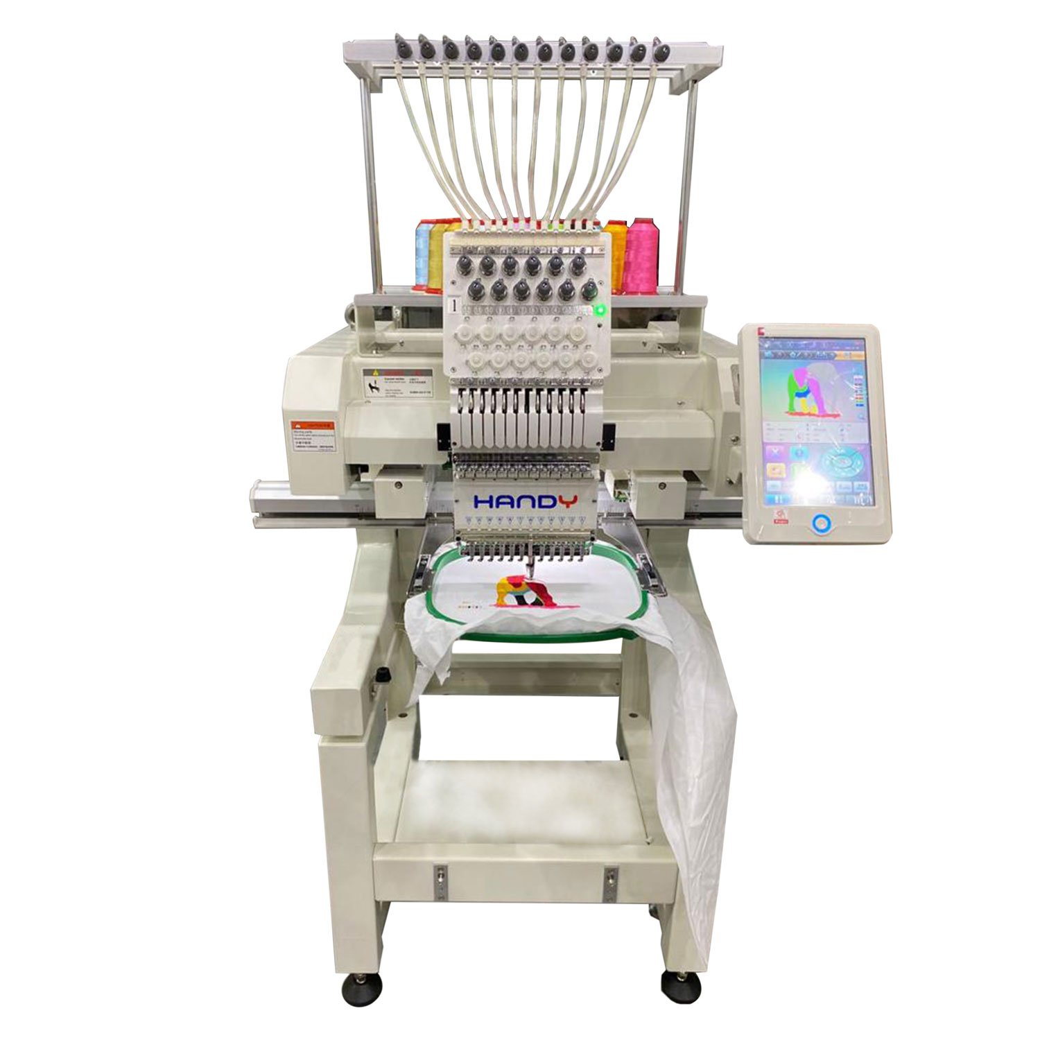 HANDY 12 Needle 1 Head 600x400mm Embroidery Machine with Free
