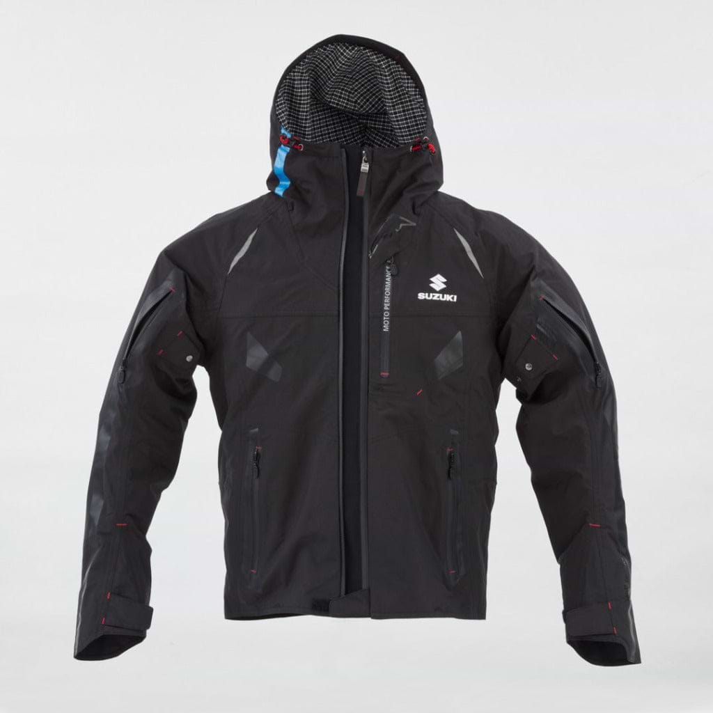 SUZUKI×KUSHITANI コラボ アメニタジャケット【ブラック / ネイビー