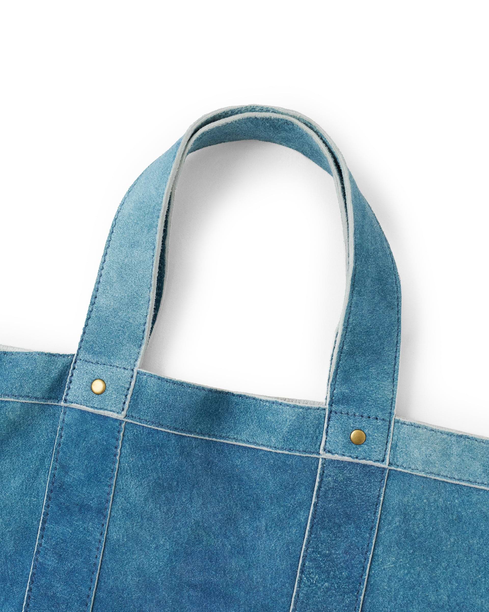 SEVEN BY SEVEN】レザートートバッグ（ゴートスエードアンティーク