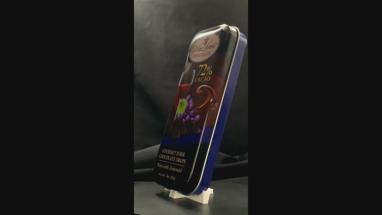 Wine Lover's Chocolate - 72% Cocoa Dark Chocolate (pairs with