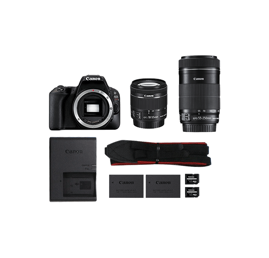 レンタル] キャノン Canon EOS Kiss X10i ダブルズームキット｜一眼