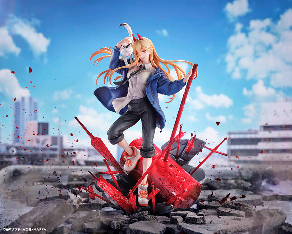 S-FIRE（エスファイア）チェンソーマン フィギュア パワー＆ニャーコ