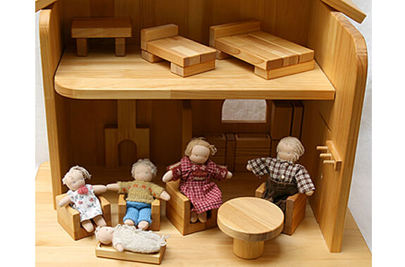 ドールハウス用手作り人形 材料キット 032:エミールくんの家族＜公式