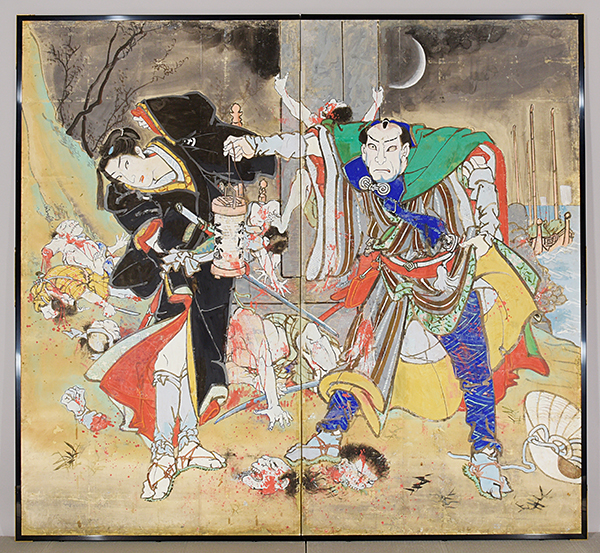 恐ろしくも美しい天才絵師・絵金…高知県香南市赤岡町にて炎に浮かぶ