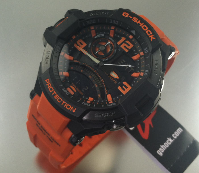 Casio G-Shock G-Aviation Compass Aviator Watch GA1000-4A