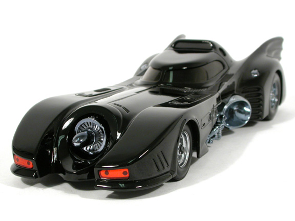 1989 Batmobile diecast model car 1:18 die cast by Hot Wheels