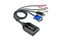 KA7168 - HDMI USB Virtual Media KVM Adapter Cable with Smart Card