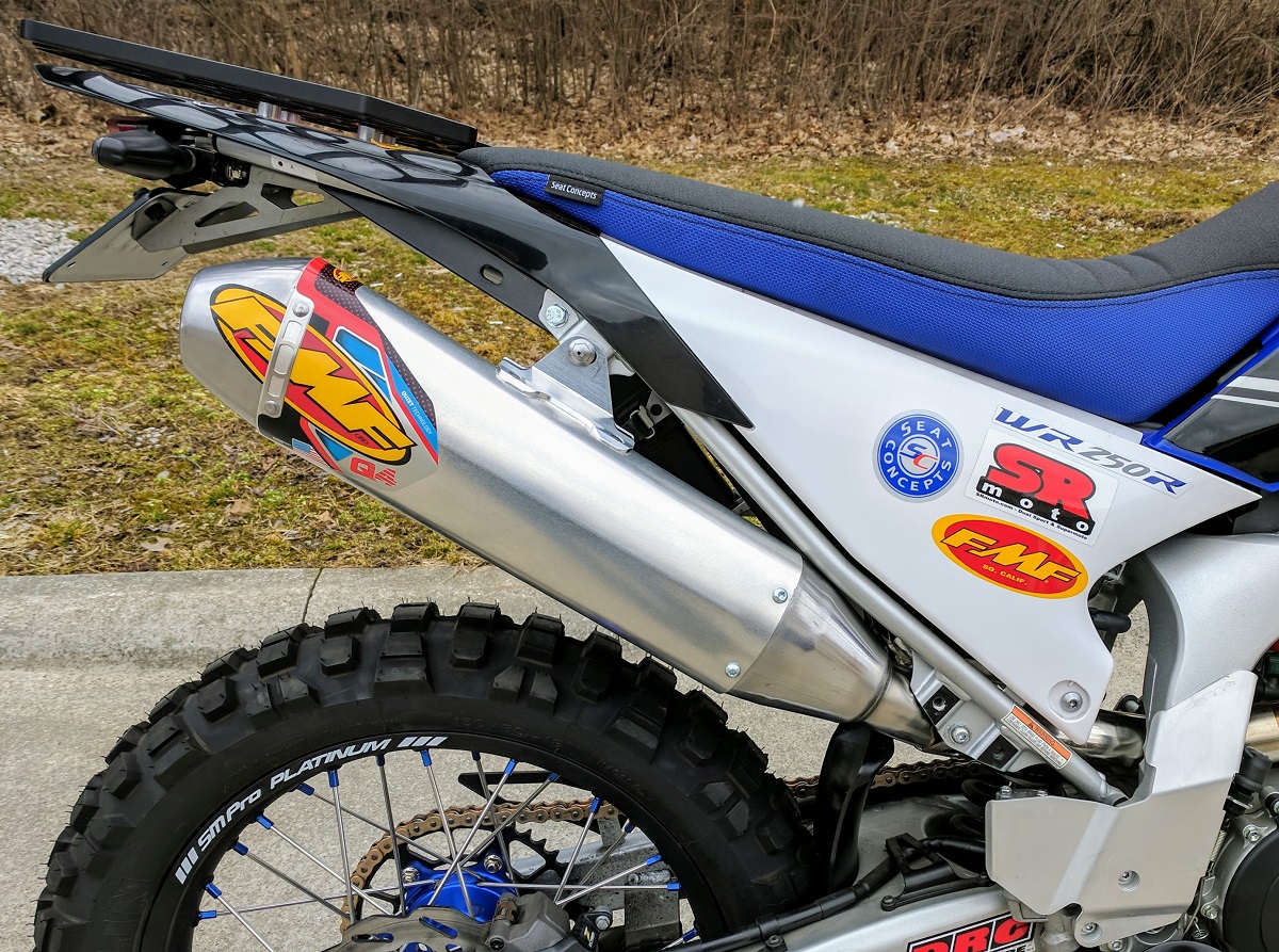 kzFMF PowerCore 4 マフラー + K&N wr250x. kzFMF PowerCore 4