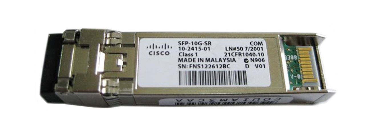 10-2415-03 Cisco SFP-10G-SR 10Gbps 10GBase-SR Multi-mode Fiber