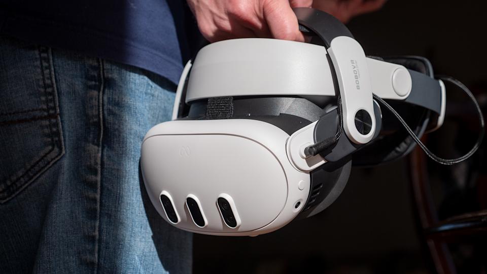 This Meta Quest 3 headstrap makes it easy to use VR for hours