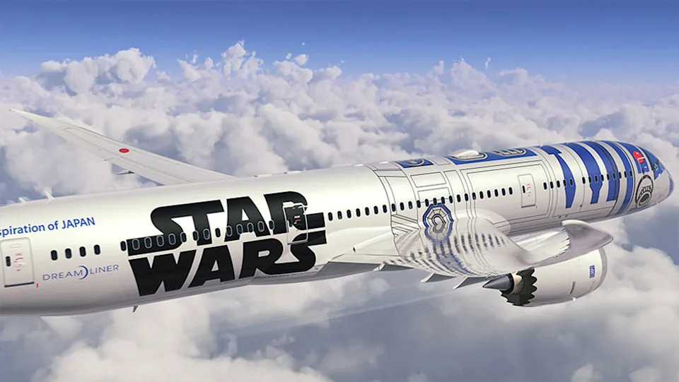 Inside the R2-D2 Star Wars Plane