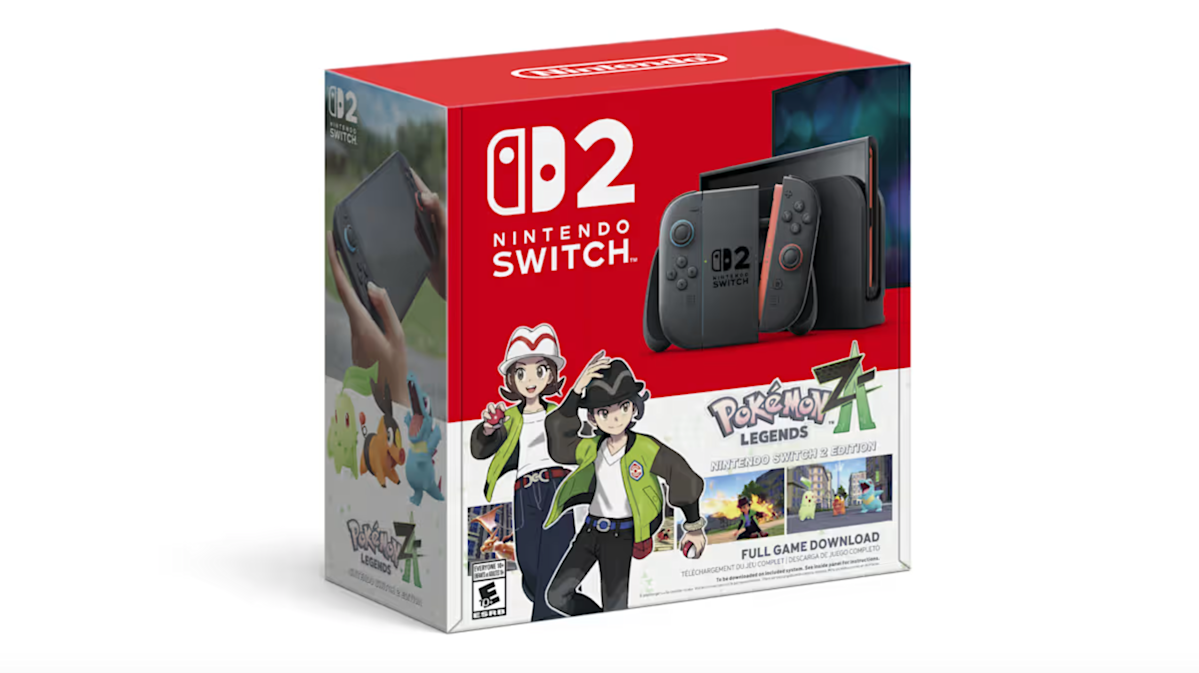 There's a Switch 2 bundle with Pokémon Legends: Z-A dropping on