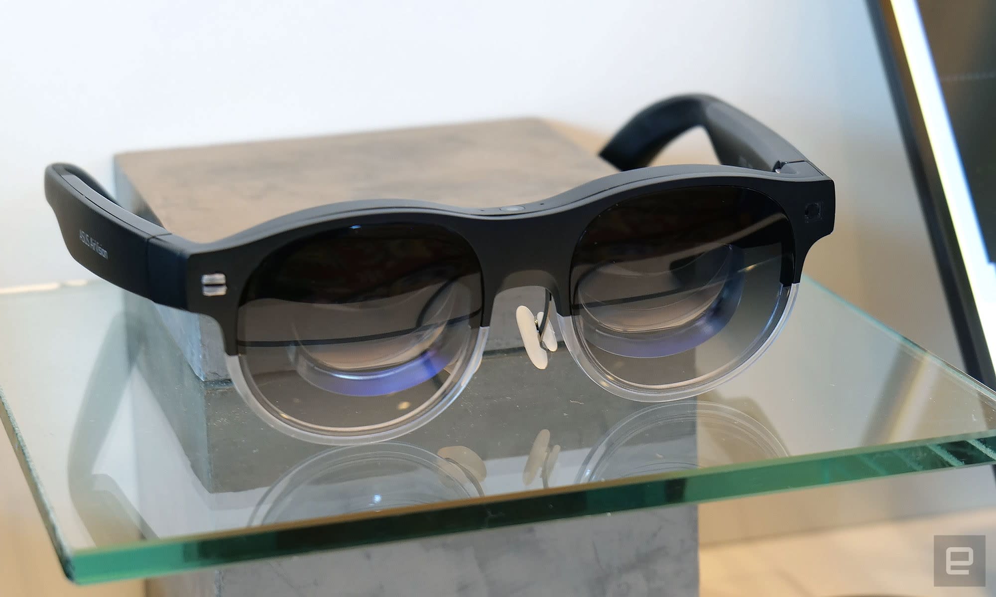 The ASUS AirVision M1 glasses give you big virtual screens in a