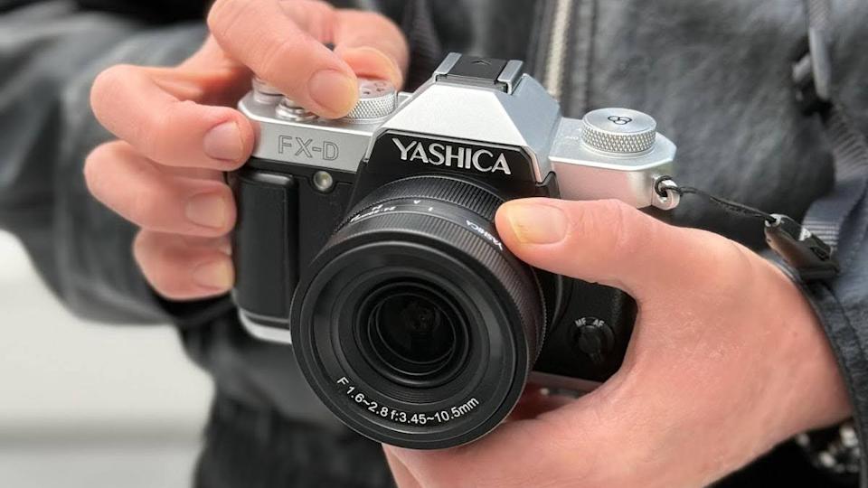 The Yashica FX-D 100 is a cheap retro compact camera that's hiding