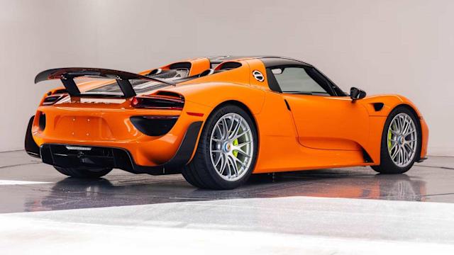 One-of-One Porsche 918 Spyder Crushes Previous Sale Record By $2