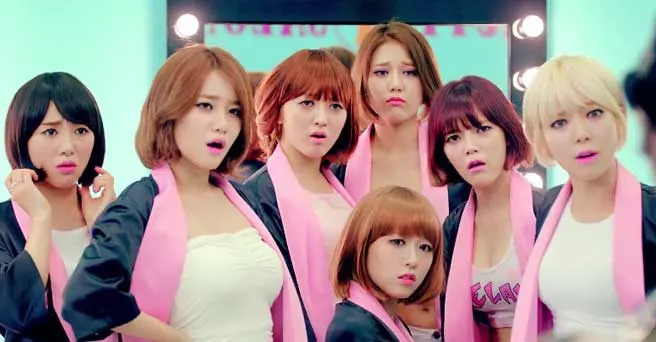 Video] AOA Gets Comical in New Teaser for 'Short Hair' - Yahoo