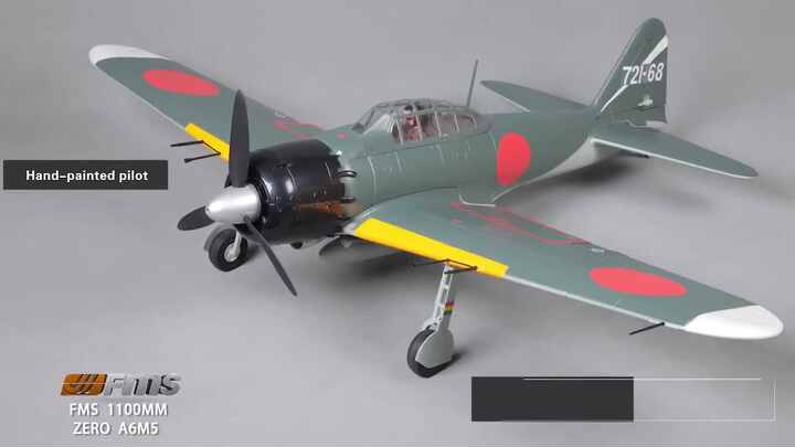 航空機・ヘリコプター FMS 750mm Zero A6M3 V2 PNP 97ee6bb3-63d1-4c1c