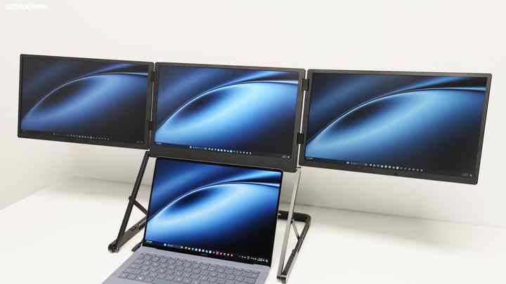 TriCreate 15.6インチポータブルモニター FHD 1080P USB-C 接続