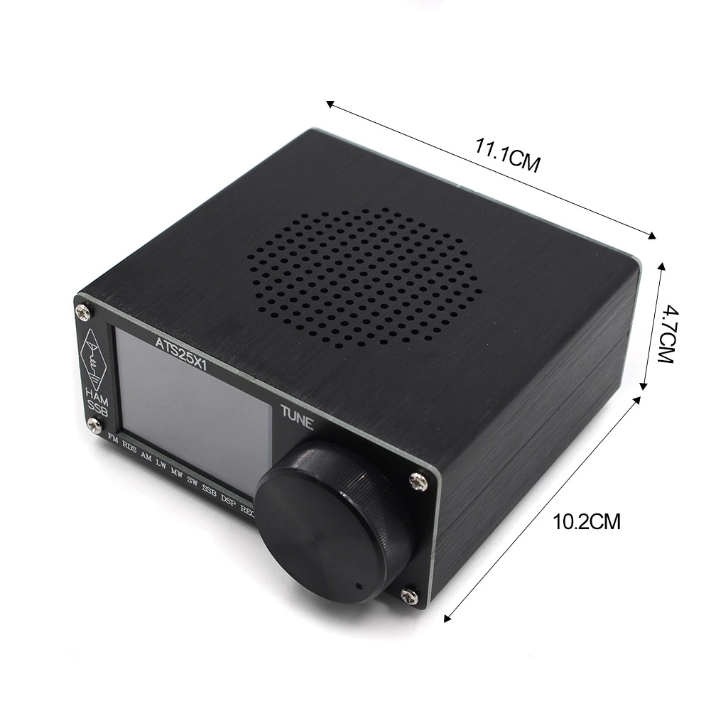 ATS25X1 ATS-25 Si4732 全バンドラジオ受信機 2.4インチタッチLCD付き