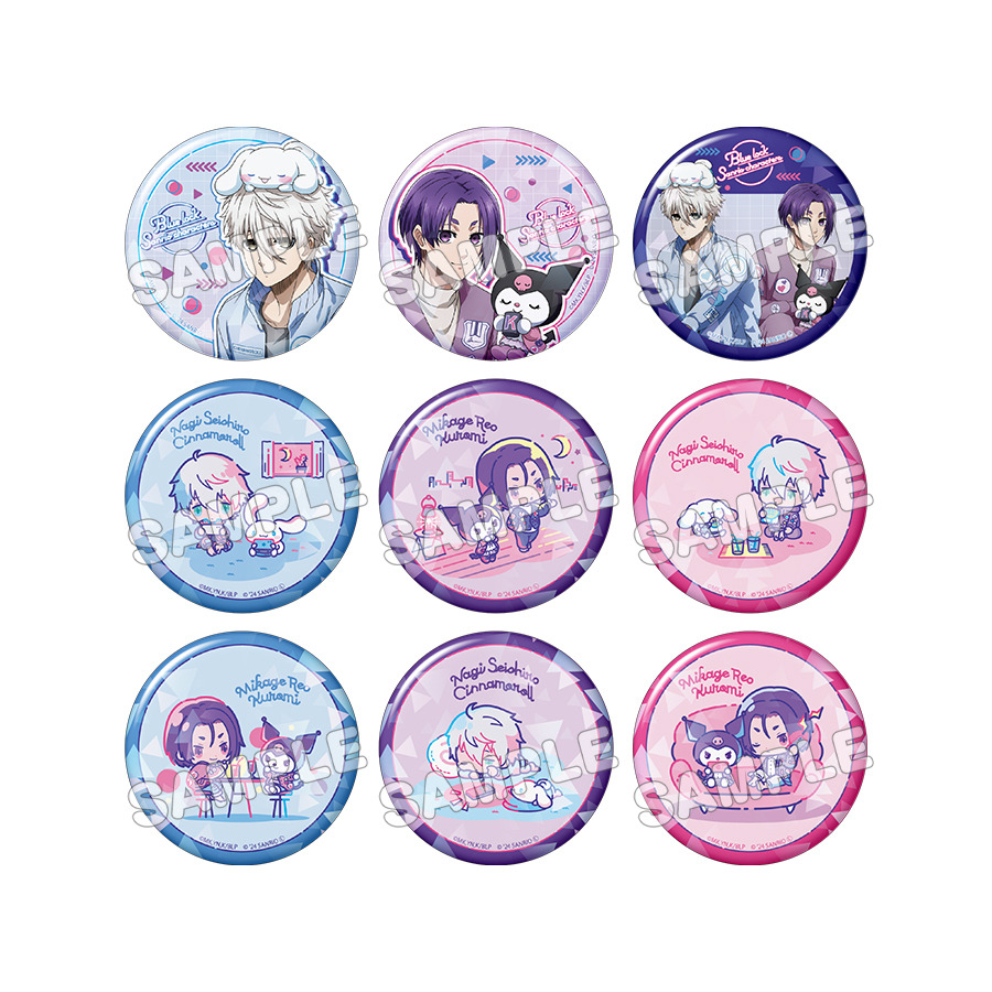 ブルーロック」凪誠士郎＆御影玲王がシナモロール＆クロミとリラックス