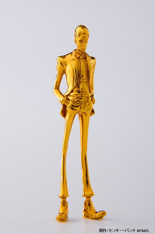 お値段55万円！「ルパン三世」新作映画記念の“純金フィギュア”が数量