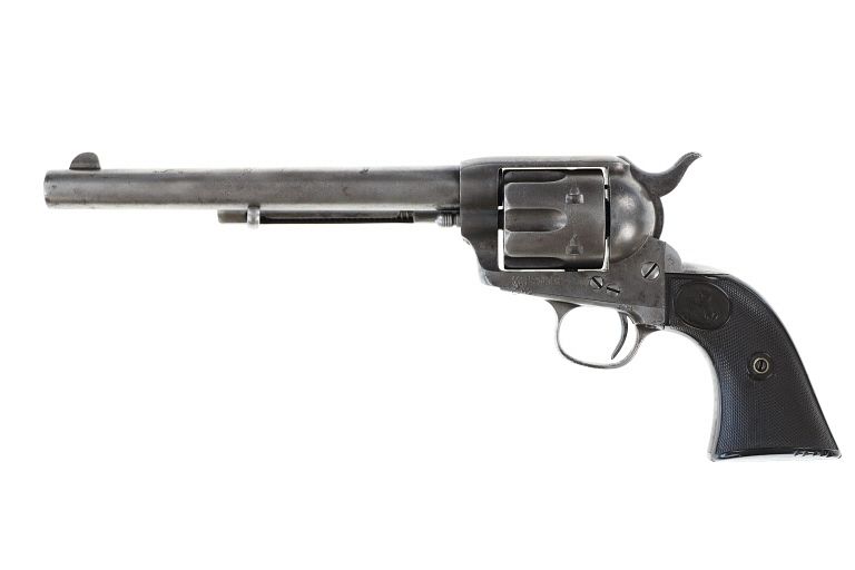 Colt .45 Cal Single Action Army Revolver c. 1891 sold at auction
