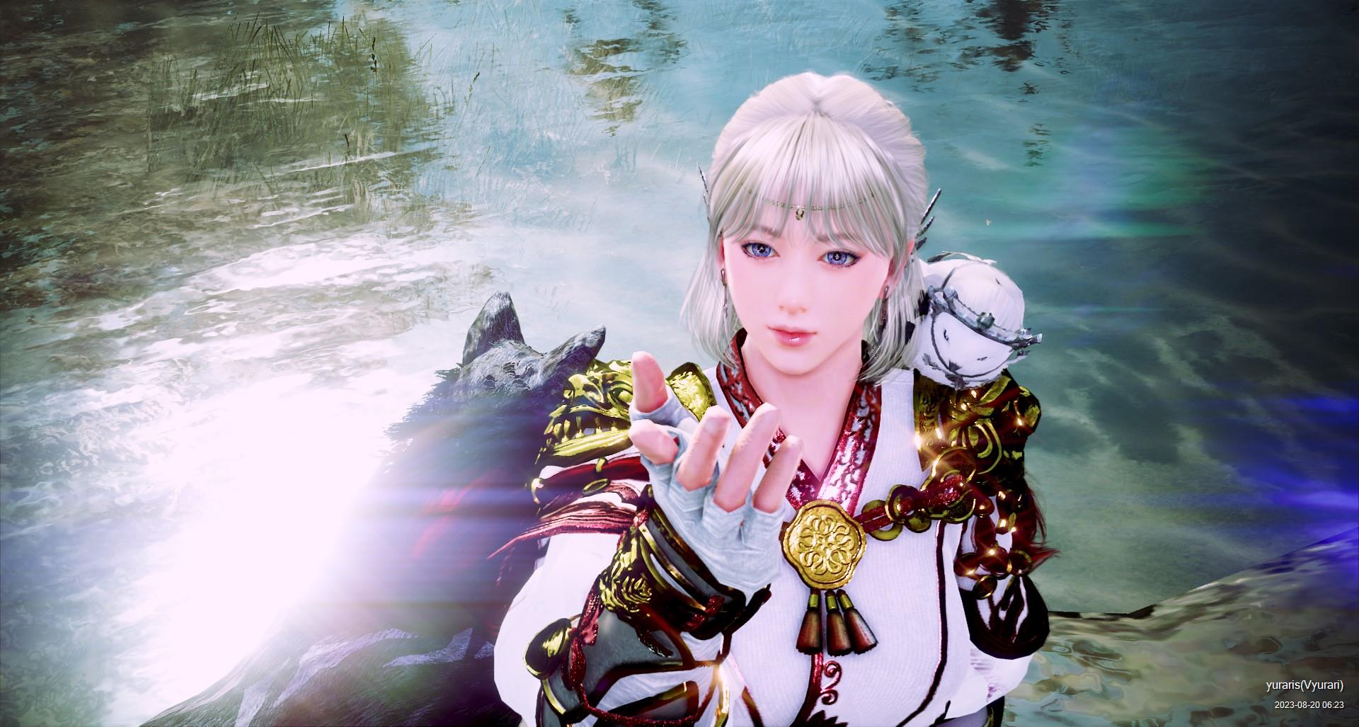 フォトギャラリー] 穏やかな泉MG 青月香 染色Ver | 黒い砂漠 日本