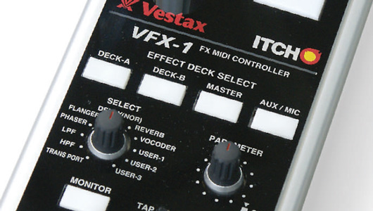 VFX-1 Vestax Controller for Itch FX - DJ TechTools