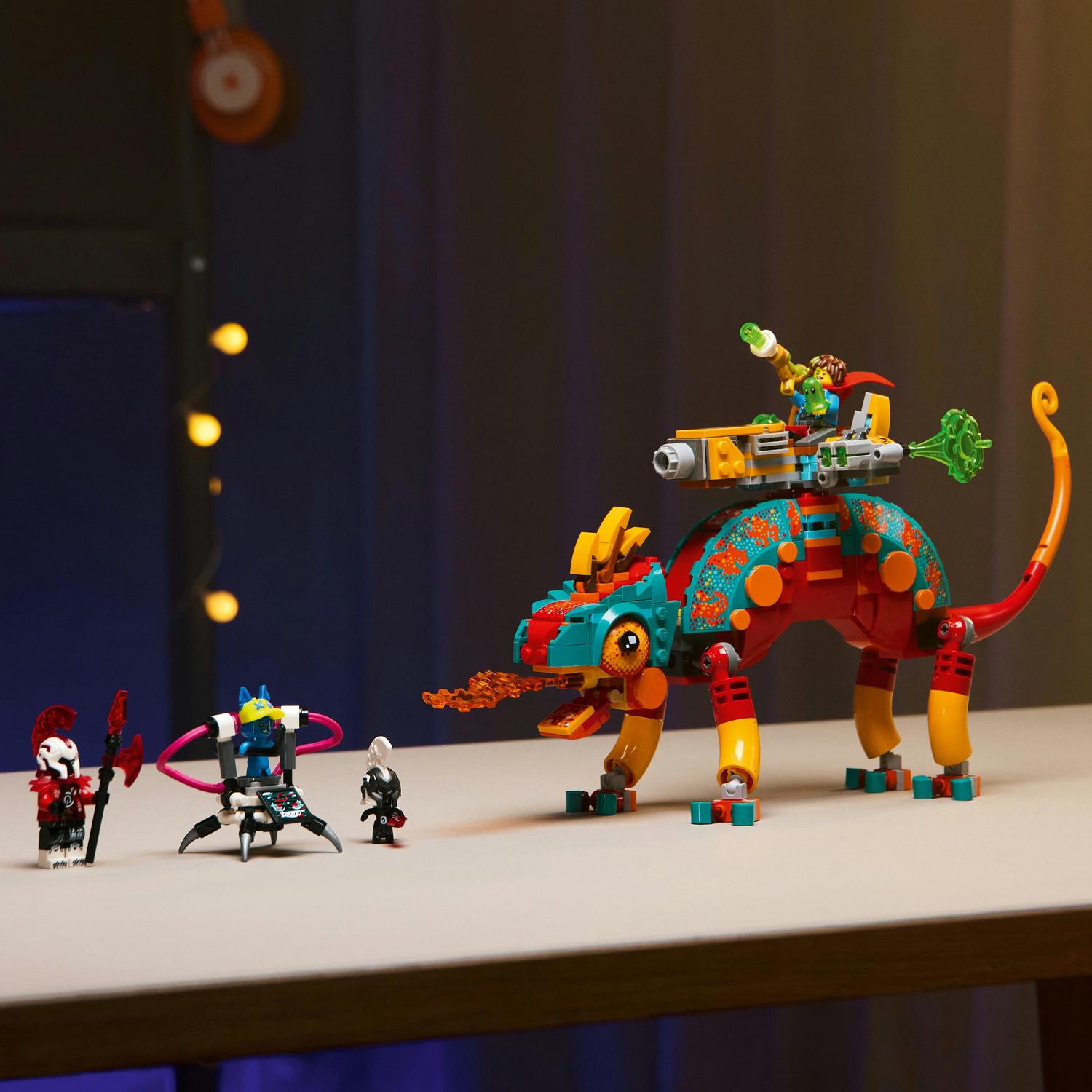 LEGO® DREAMZzz™ - Cameleonul de foc al lui Mateo 71492, 443 piese