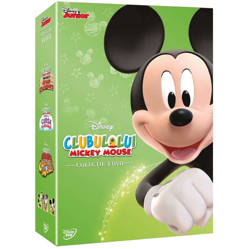 MICKEY MOUSE CLUBHOUSE BOX MICKEY (3disc) [DVD] - eMAG.ro