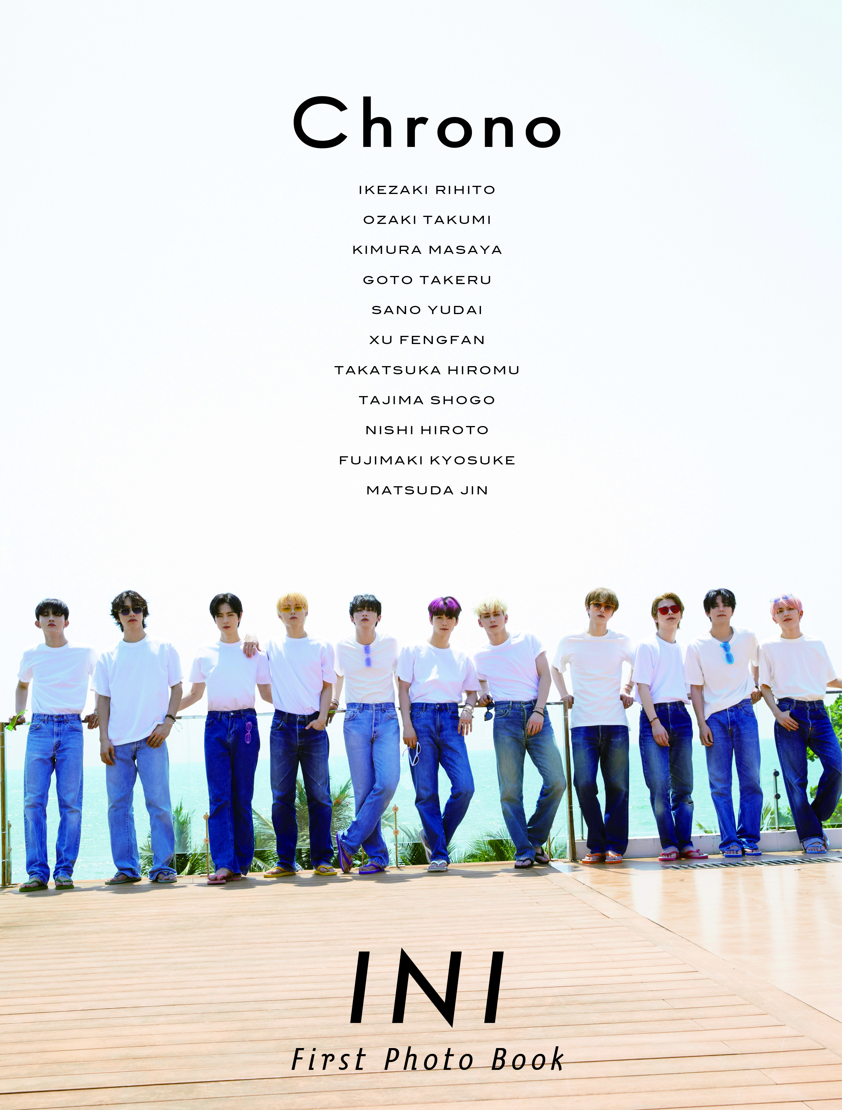 INI｜INI ファースト写真集『Chrono』