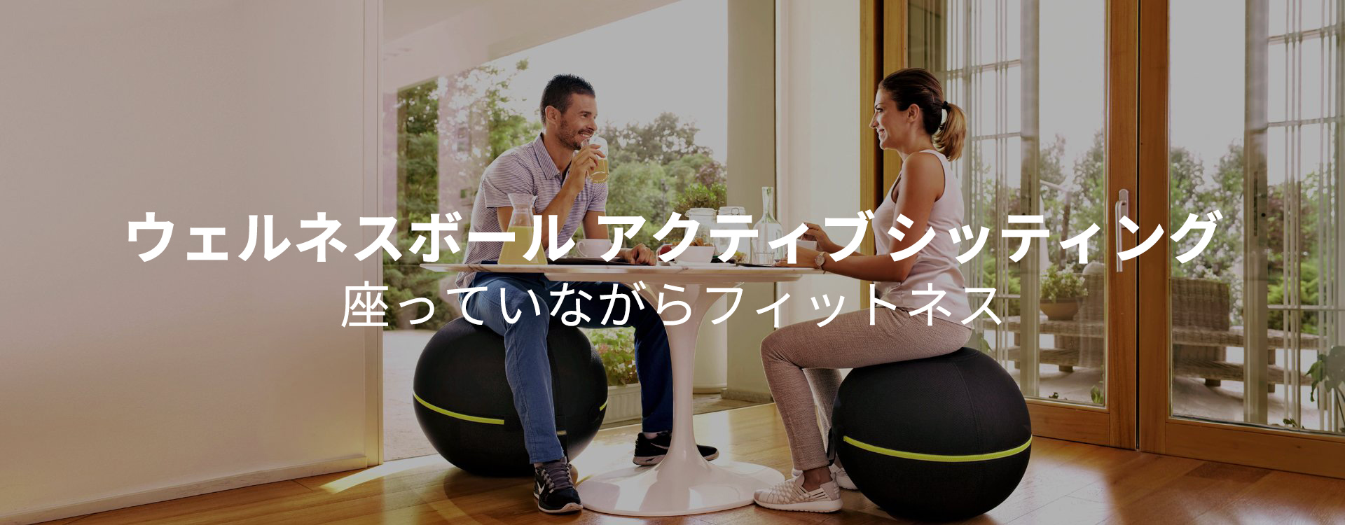 従業員の健康を促進 Wellness Ball Active Sitting | テクノジム