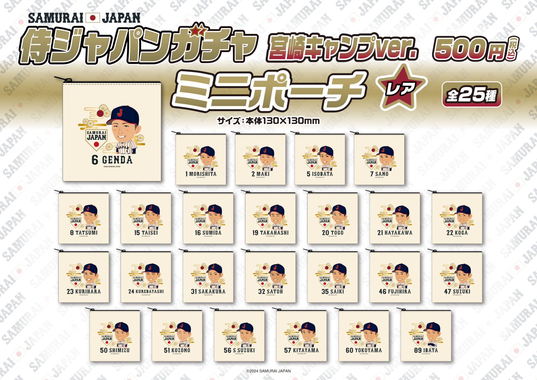 侍ジャパン】プレミア12 宮崎キャンプver. | モバガチャ