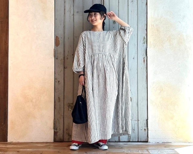 UpcycleLino】ストライプシリーズ** | KITTE丸の内店 | nest Robe Shop