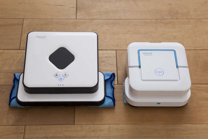 裸足が気持ちいい！」と話題の床拭きロボット掃除機「ブラーバ