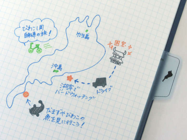 琵琶湖描ける？これさえあれば琵琶湖がキレイに描けますよ