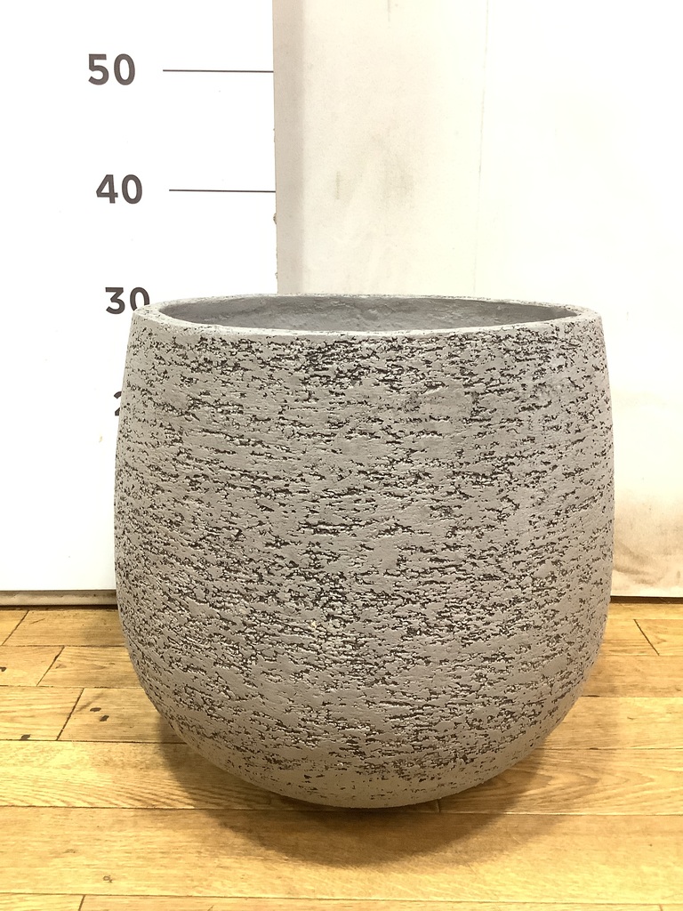 鉢カバー Eco Stone（エコストーン） 8号鉢用 Gray #stem F1806 | 鉢