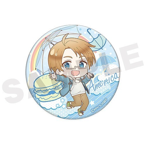 再販】ヘタリア☆World Stars トレーディング缶バッジ ドレセレmini 8