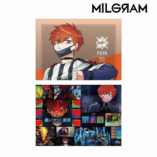 MILGRAM -ミルグラム- フータ 2Lブロマイド2枚セット 第1審ver