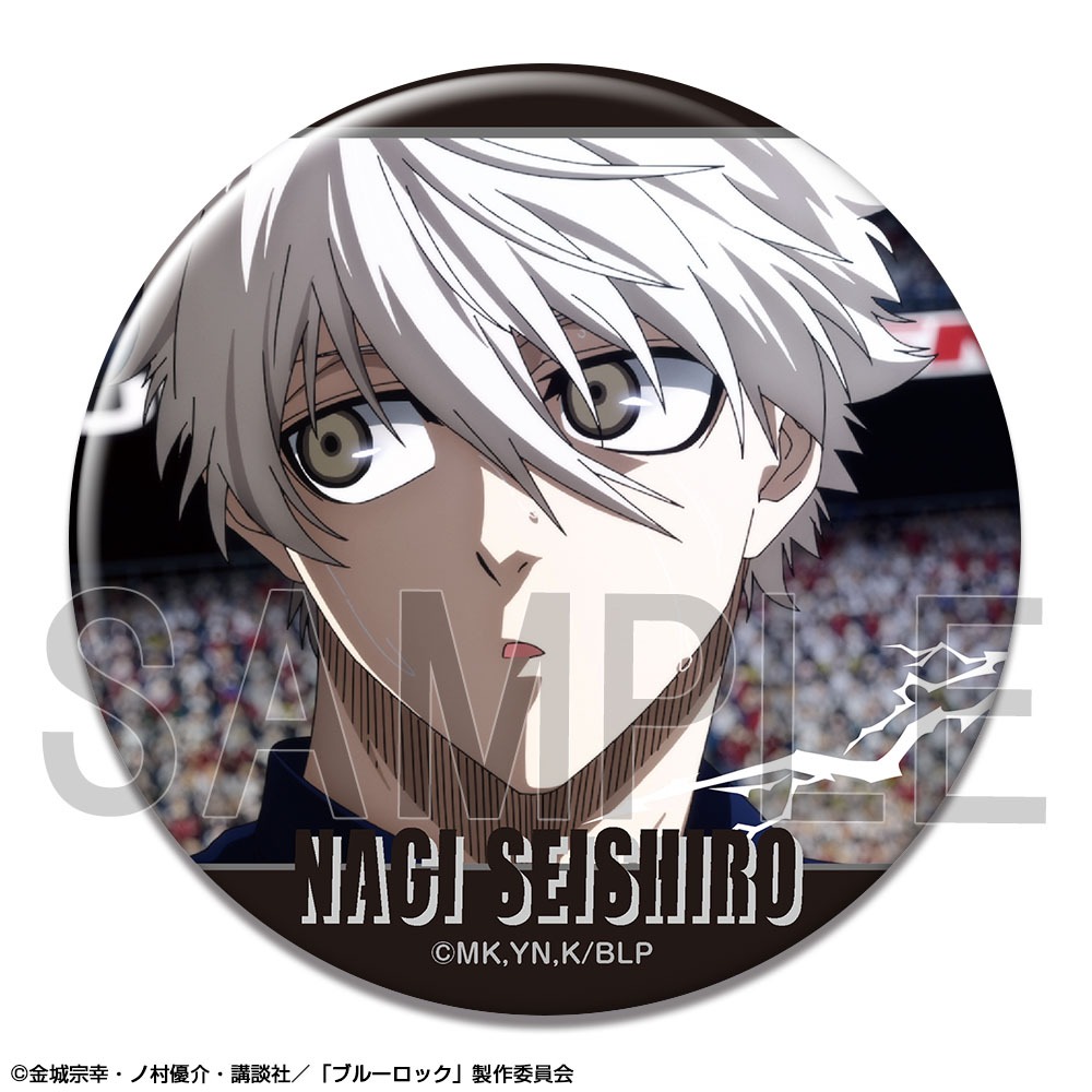 ブルーロック ブルロ 凪誠士郎 the frame ザッキャラ 缶バッジ 【公式