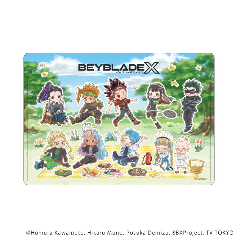 BEYBLADE X キャラクリアケース 05 ピクニックver. グラフアート