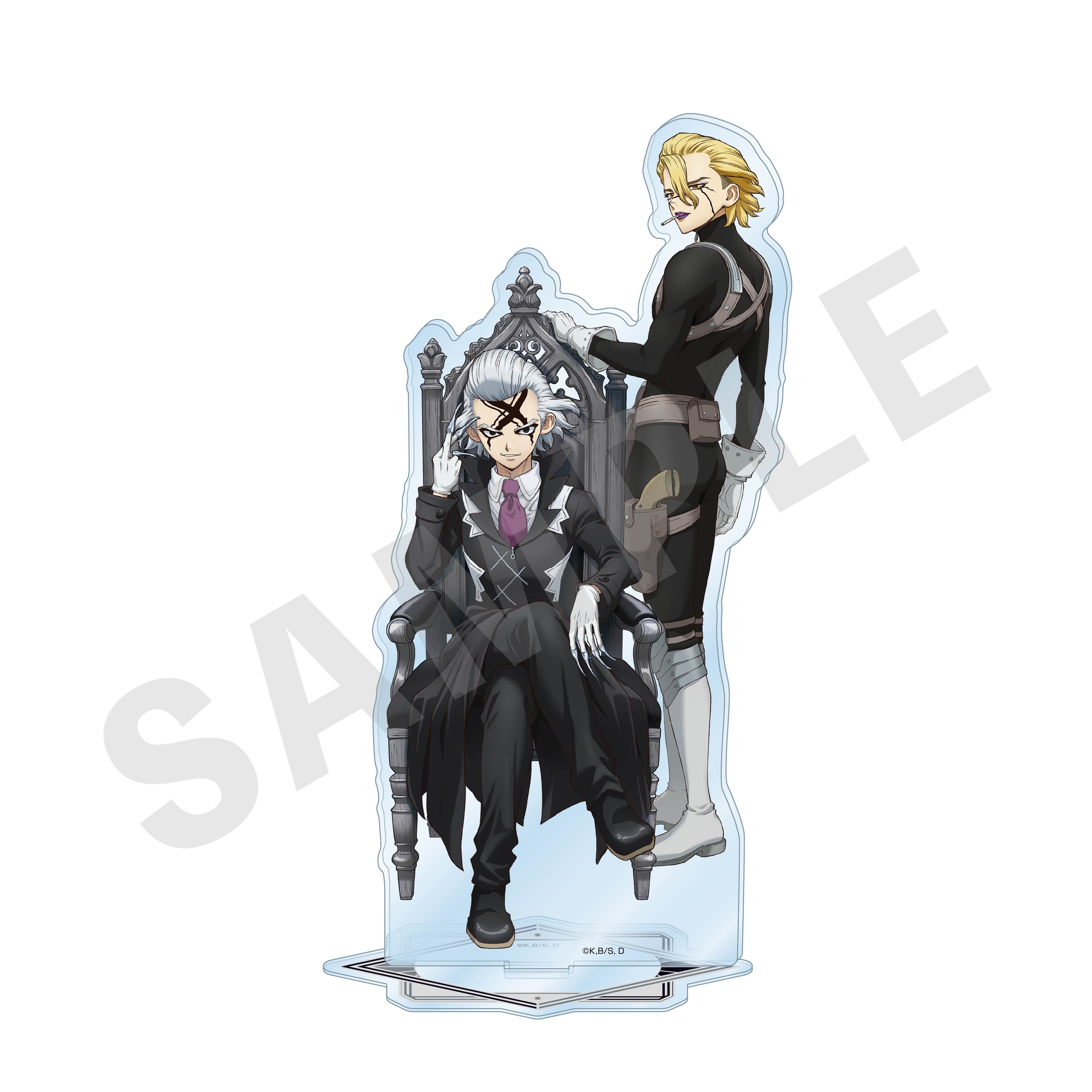 Dr.STONE ペアアクリルスタンド Dr.ゼノ＆スタンリー・スナイダー