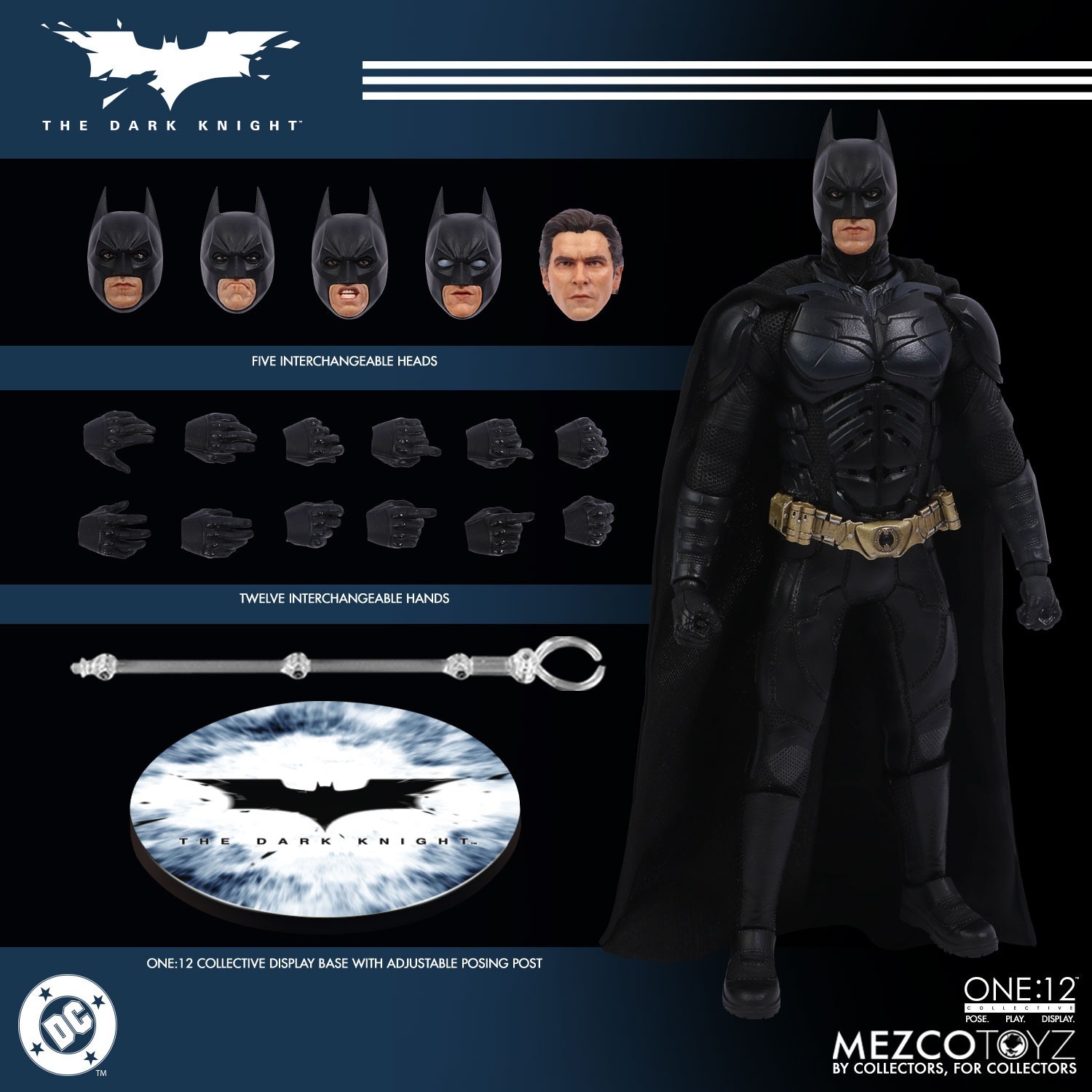 Mezco Toyz ワン12コレクティブ ダークナイト 1/12 バットマン｜ホビー
