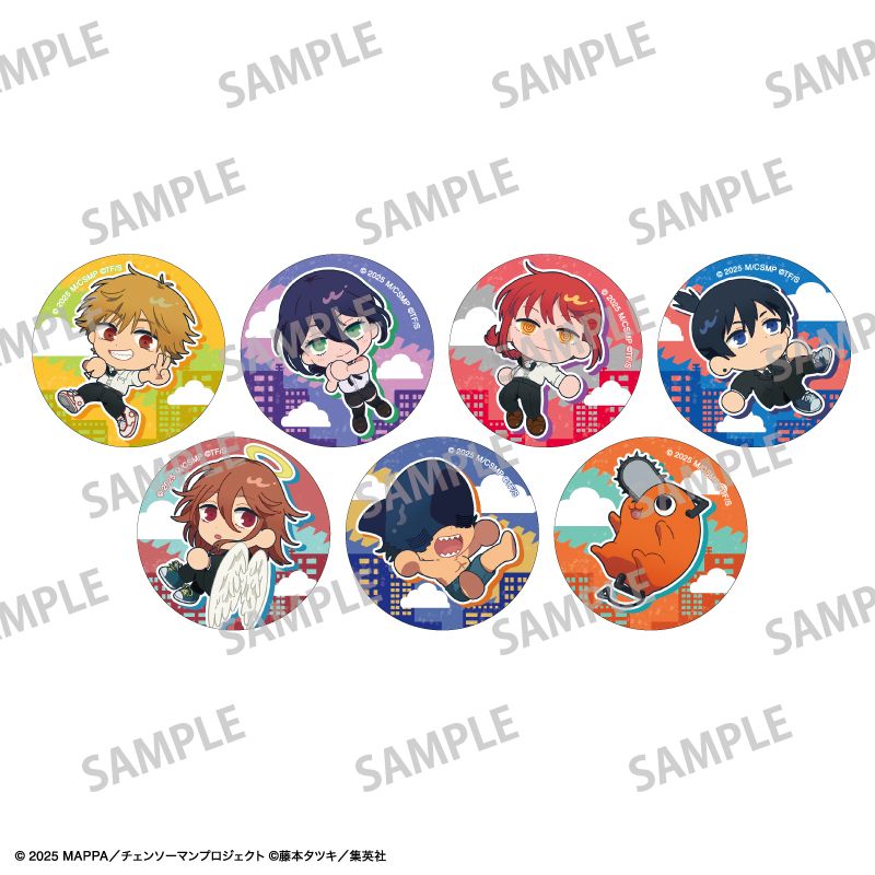 劇場版 チェンソーマン レゼ篇 トレーディング缶バッジ おっこち 7個
